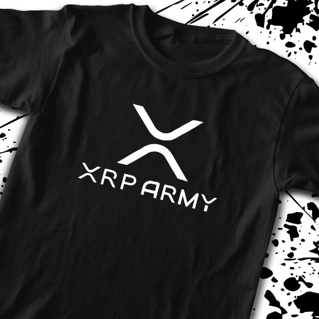XRP-arméns offert Hodl Crypto Cryptocurrency Meme T Shirt (Skapare uppladdad)