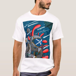 XRP Astronaut TILL MÅNE - XRP-kryptovaluta T Shirt