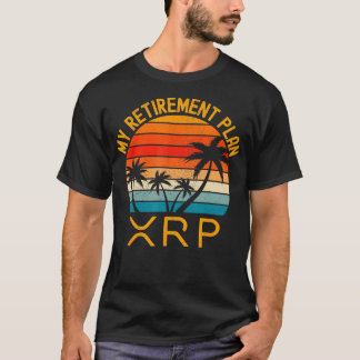 XRP Crypto Merchandise Min Pension Plan 2 T Shirt
