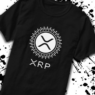 XRP Cryptocurrency Crypto Decorative Circle Logoty T Shirt