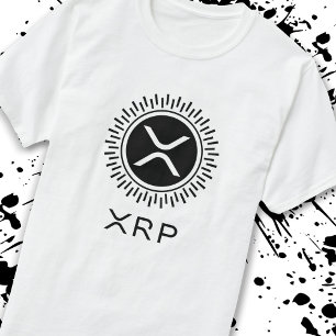 XRP Cryptocurrency Crypto Decorative Circle Logoty T Shirt