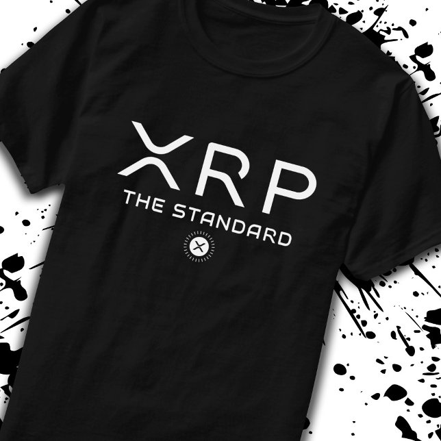 XRP Cryptocurrency för standardkryptering av offer T Shirt (Skapare uppladdad)
