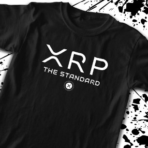XRP Cryptocurrency för standardkryptering av offer T Shirt