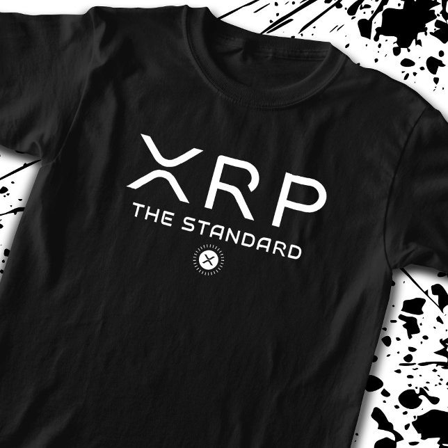 XRP Cryptocurrency för standardkryptering av offer T Shirt (Skapare uppladdad)