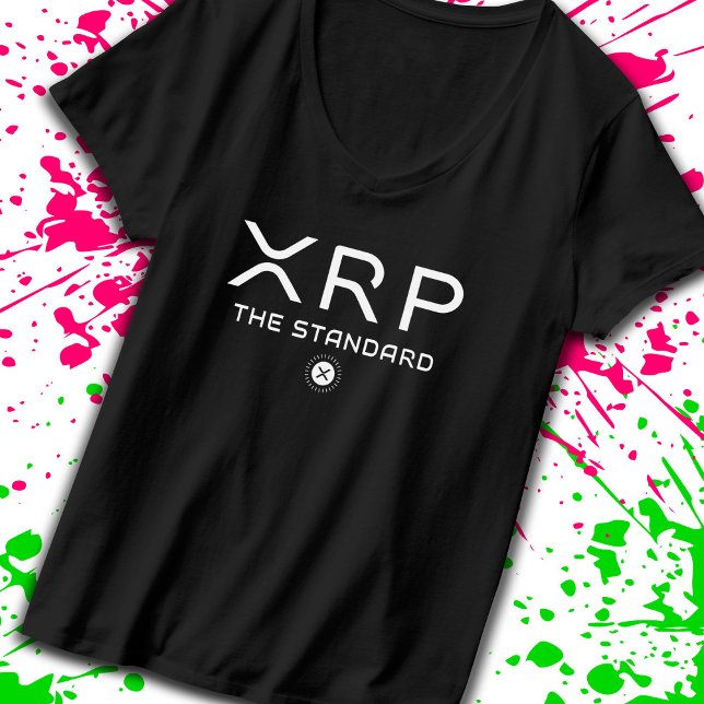 XRP Cryptocurrency för standardkryptering av offer T Shirt (Skapare uppladdad)