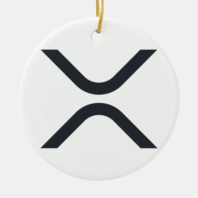 Xrp-julprydnad Julgransprydnad Keramik (Framsidan)