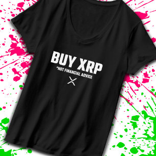XRP-krypteringsnota ej avskrivning för finansiell T Shirt