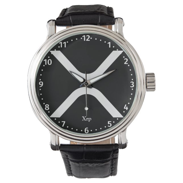 XRP-kryptovaluta Armbandsur (Framsida)