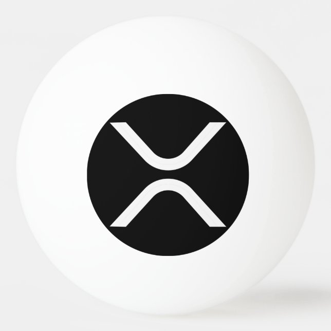XRP-kryptovaluta Pingisboll (Framsidan)