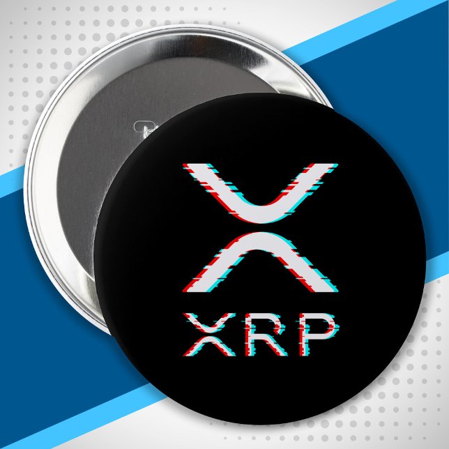 XRP-kryptovalutanota för kryptovaluta för krypteri Knapp (Skapare uppladdad)