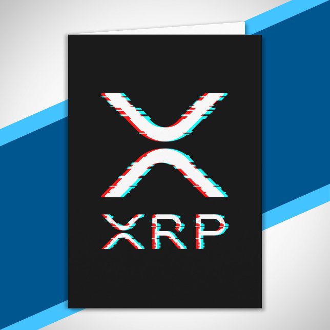 XRP-kryptovalutanota för kryptovaluta för krypteri Kort (Skapare uppladdad)