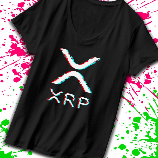XRP-kryptovalutanota för kryptovaluta för krypteri T Shirt (Skapare uppladdad)