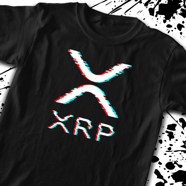 XRP-kryptovalutanota för kryptovaluta för krypteri T Shirt (Skapare uppladdad)