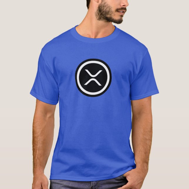 XRP-Logotyp - T-shirt för myntbild (Framsida)