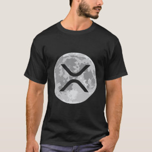 Xrp Måne Cryptocurrency Hoodie T Shirt
