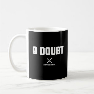 XRP Meme Crypto Cryptocurrency 0 Tvivel Citat Kaffemugg