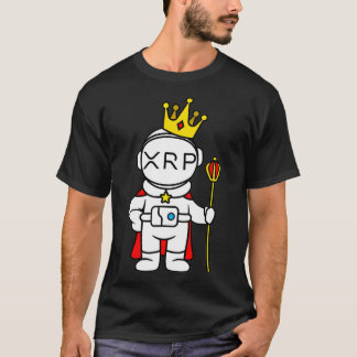XRP-myntkryptovaluta till Måne astronaut T Shirt