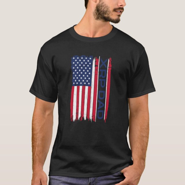 XRP Pappa Krypto Merchandise T Shirt (Framsida)
