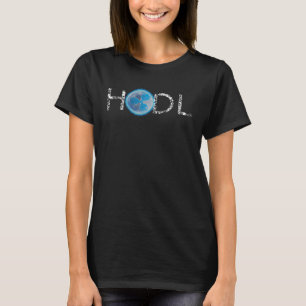XRP Ripple HODL Crypto För manar & Women måne T Shirt