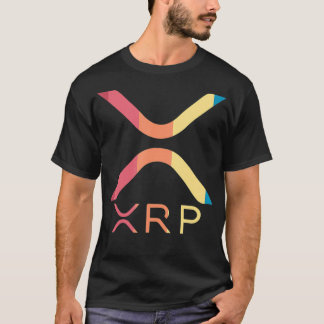 XRP till Måne XRP Ripple Cryptocurrency Bitcoin T Shirt