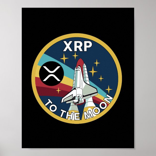 XRP-TO MÅNE POSTER (Framsidan)