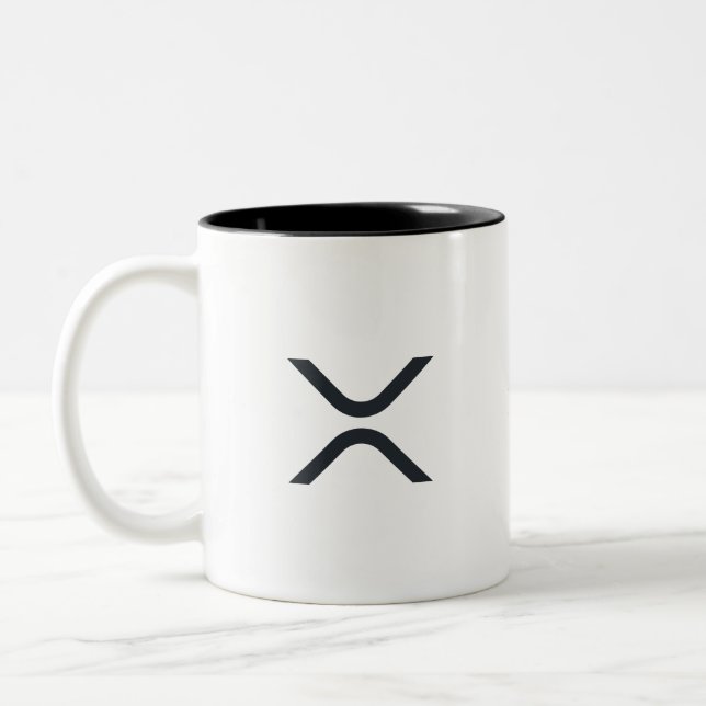 XRP tvåtonsfärgad mugg (Vänster)