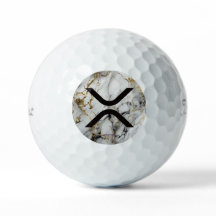 XRP White Marble Titleist Pro V1 Golf Boll