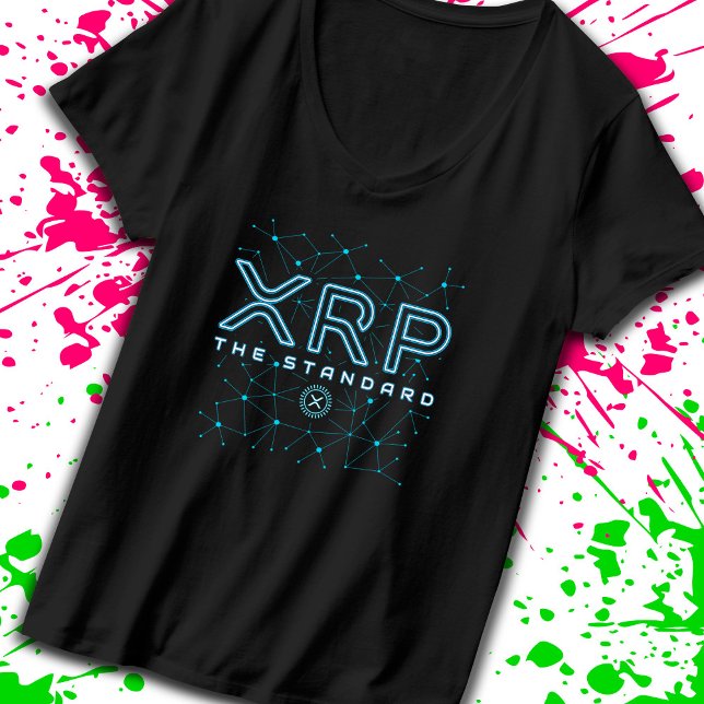 XRPL Blockchain XRP Cryptocurrency Crypto Stars T Shirt (Skapare uppladdad)