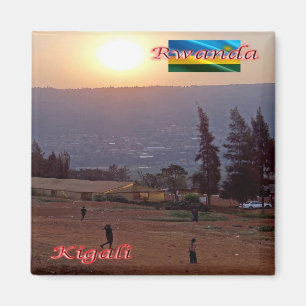 xRW006 KIGALI, Ruanda by Night, Afrika Magnet