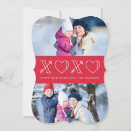 Xs & Os Valentine Day Card - Ro Julkort