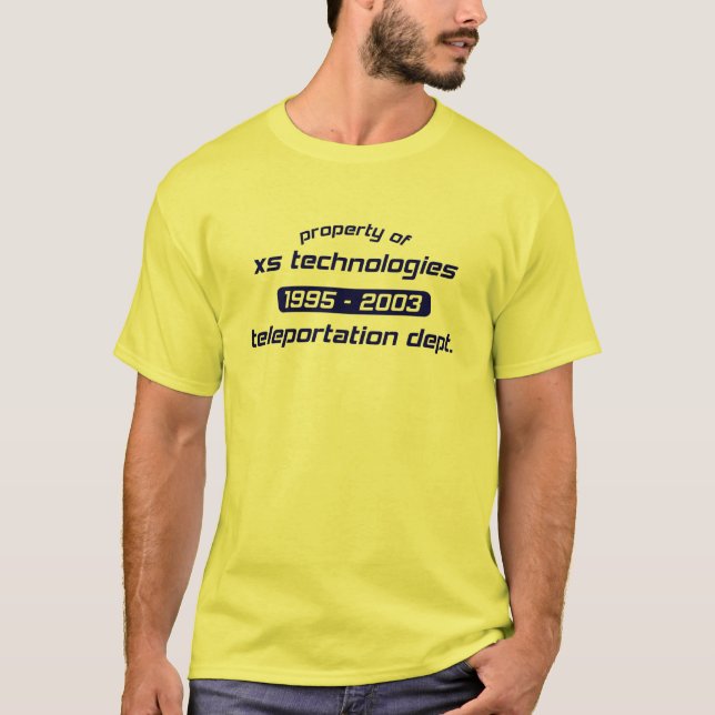 XS-teknologier Tee Shirt (Framsida)