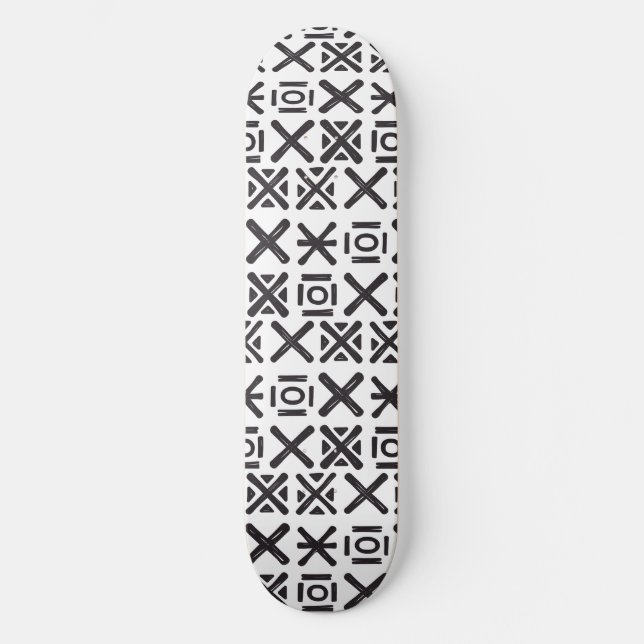 Xs xoxo-stift mini skateboard bräda 18,5 cm (Framsida)