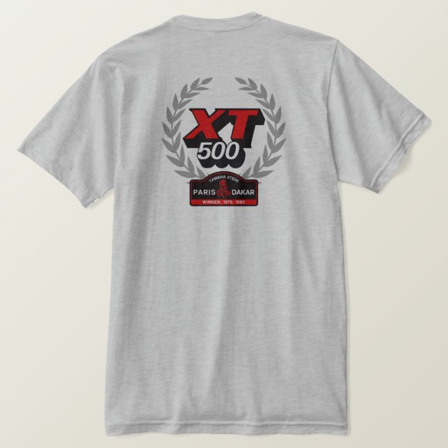 XT500 Manar T-skjorta T Shirt (Design baksida)