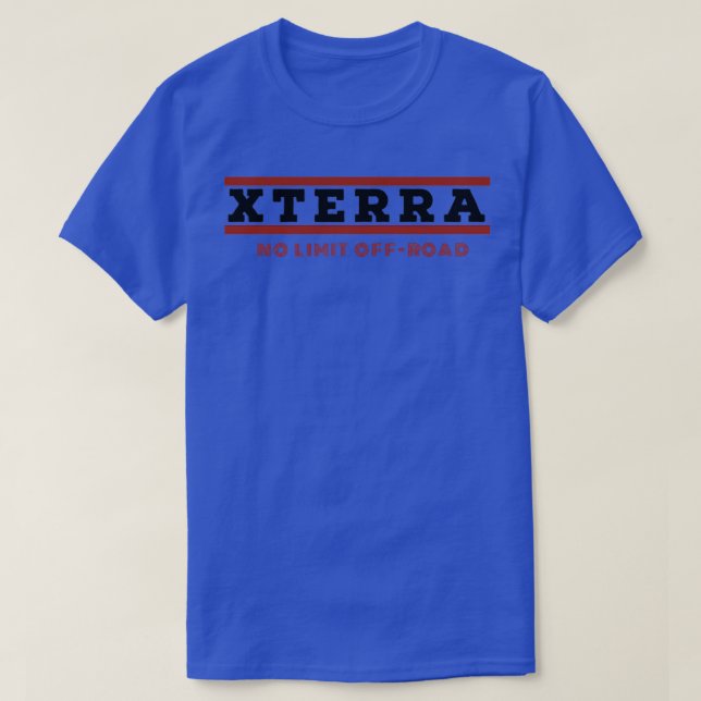 Xterra No Limit OffRoad  T Shirt (Design framsida)