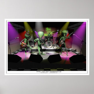 Xtra och Terrestrials Poster