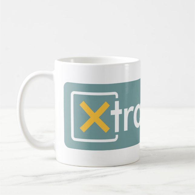 XtraMath stor logotypmugg Kaffemugg (Vänster)
