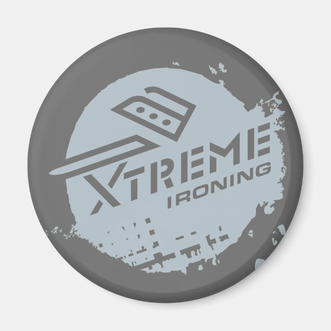 Xtreme Ironing Magnet 4 (Framsidan)