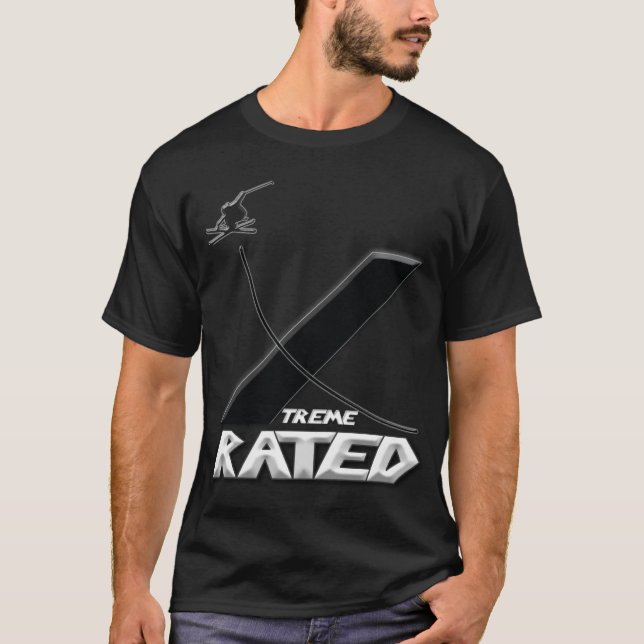 Xtreme Klassade-Skiier Tee (Framsida)