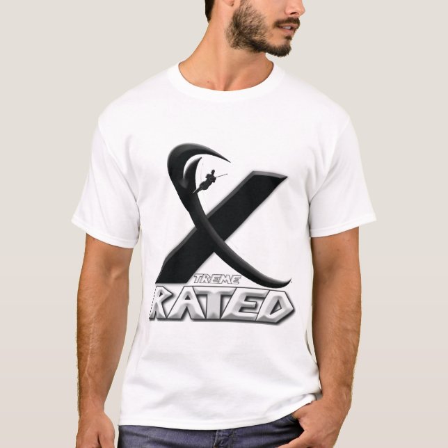 Xtreme Klassade-Waterskiier Tee (Framsida)