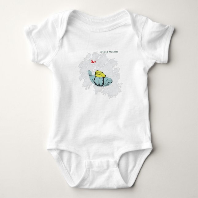 Xtreme Manatee Skydiving Tee (Framsida)