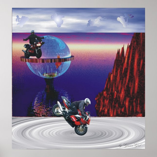 Xtreme Street by GixxerGirl Poster (Framsidan)