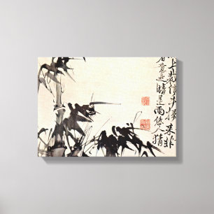 Xu Wei - bambu Canvastryck