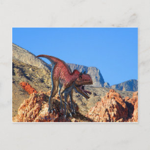 Xuanhanosaurus Dinosaur Vykort