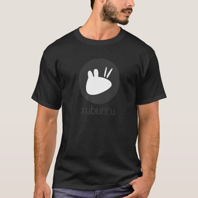 Xubuntu Elegant Operativsystem Ubuntu Linux Sof T Shirt (Framsida)