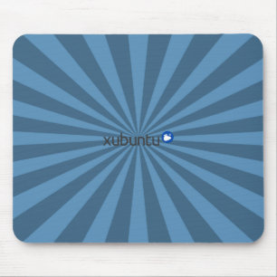 Xubuntu Linuxblått StarBurst Musmatta