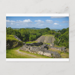 Xunantünch Mayan Ruin i Belize Vykort