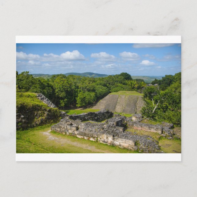 Xunantünch Mayan Ruin i Belize Vykort (Framsida)