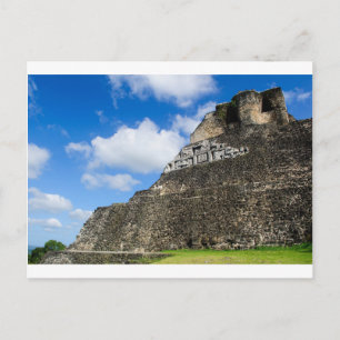 Xunantünch Mayan Ruin i Belize Vykort
