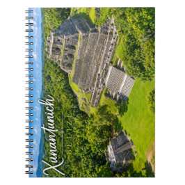 Xunantunich Belize Mayafyndplats Anteckningsbok