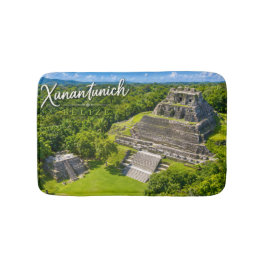 Xunantunich Belize Mayafyndplats Badrumsmatta